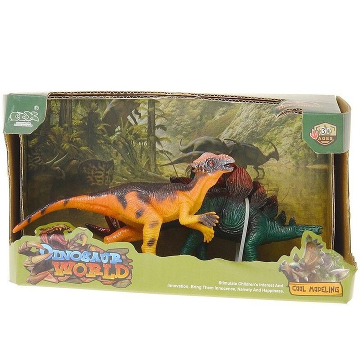 12 darabos ADAR dinoszaurusz figura szett, 12,5x8x8cm, 3+ éves gyermekeknek