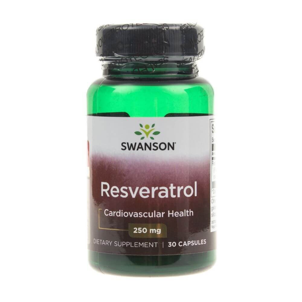 Supliment nutritiv Swanson Ultra Resveratrol, 250 mg, 30 capsule