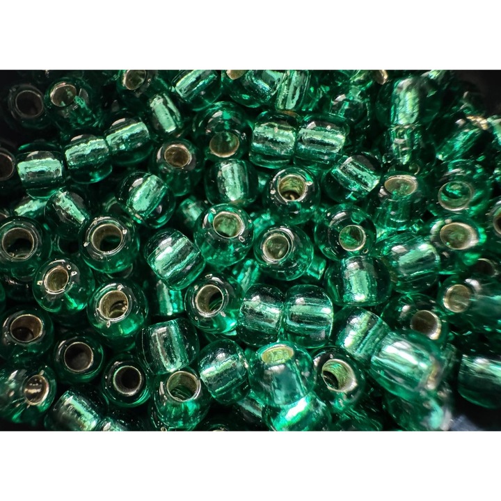 Margele japoneze din sticla pentru bijuterii handmade, rotunde 6/0, 24B, 10g