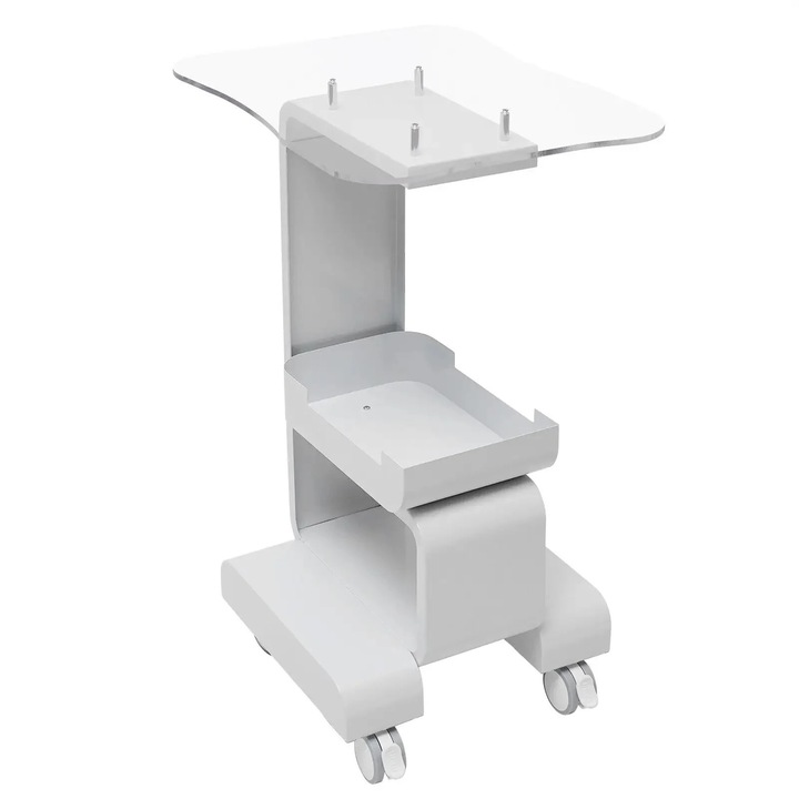 Szalonkocsi, Fém Keret, Nagy Tárolóhely, Fehér