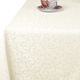 Покривка за маса Invitta, U4 Wega Ecru 120x160 см, устойчива на петна, елегантна с орнаменти