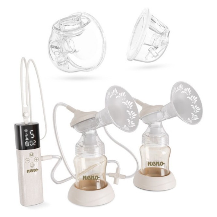 Комплект помпа за кърма Neno Camino Pro, безжична, мек силикон