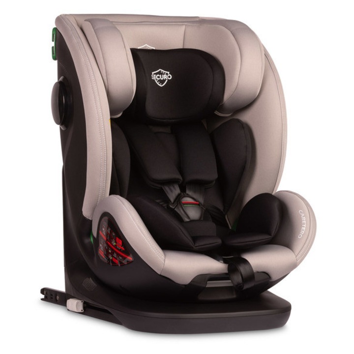 Securo autós gyerekülés, 40-150 cm, 360°-ban forgatható, oldalvédelemmel