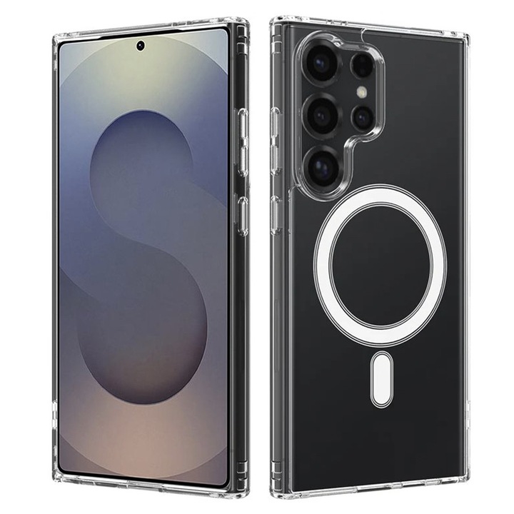 Husa pentru Samsung Galaxy S25 Ultra - Techsuit MagSafe Pro - Transparent