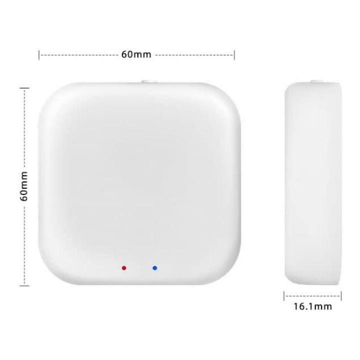 Tuya 2.4GHz шлюз за магнитни системи SMART TRACK, бял, 60x60x16.1 мм, комплект от 1 устройство