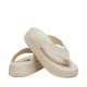 Slapi Crocs Getaway, bej, spuma EVA, platforma, pentru femei, 41-42 EU