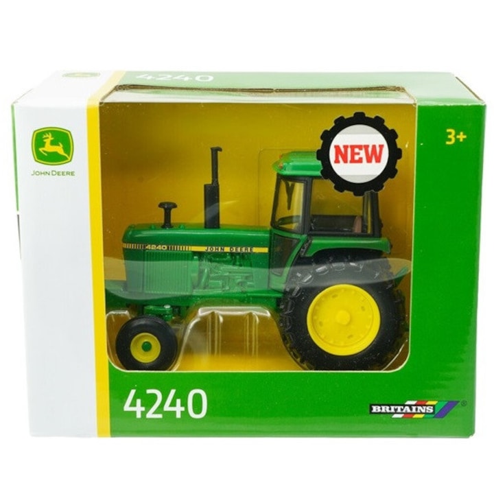 Играчка трактор Britains John Deere 4240, Зелен