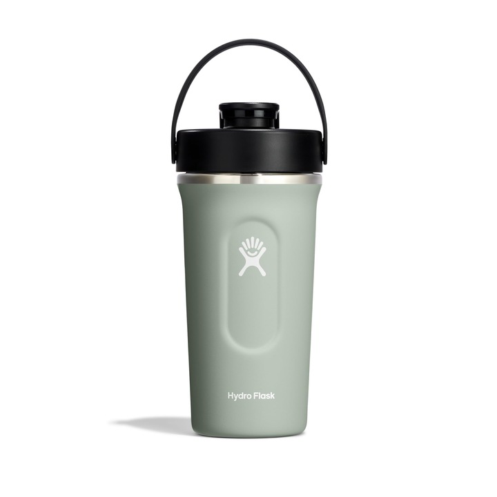 Hydro Flask - 24 oz (709 ml) изолирана бутилка-шейкър за протеинови шейкове и добавки - херметична капачка - без BPA - агаве