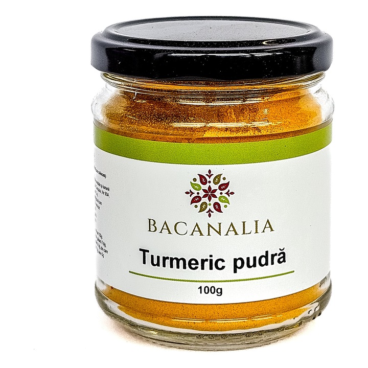 Turmeric pudra Bacanalia, 100 g