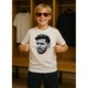 tricou copii fotbalist Lionel Messi-Inter Miami CF, Alb