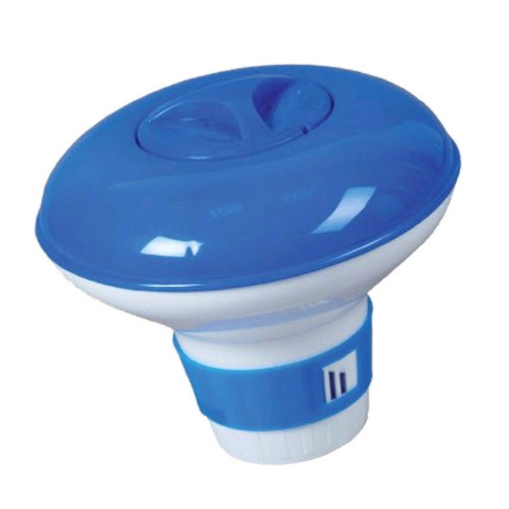 Flotor pentru chimicale de piscina, 23 cm, set de accesorii pentru curatare, 1 l