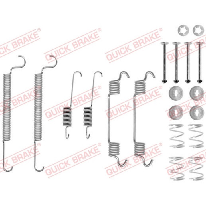 Tartozékkészlet, fékpofák QUICK BRAKE 105-0766