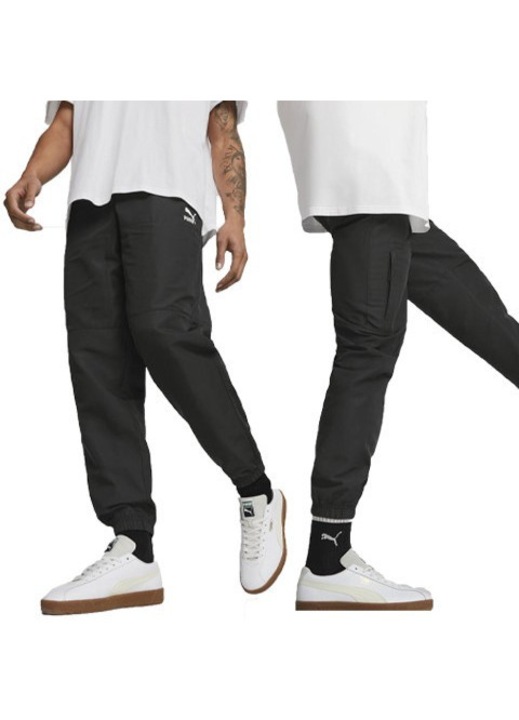 Мъжки спортни панталони Puma FD Classics Cargo [539698 01], черни, Черен