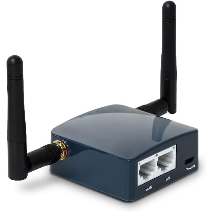 Router Wi-Fi AX3000 Cudy, dualband, 4 porturi Ethernet, 4 antene externe, 180x107x35mm