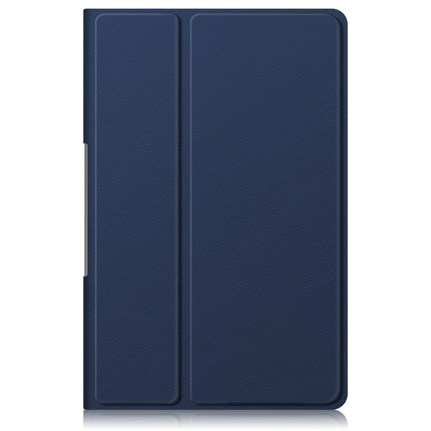 Husa tableta pentru Lenovo Tab Plus 11.5 TB351FU, piele ecologica, tip carte cu 3 plieri, protectie completa, culoare albastru inchis