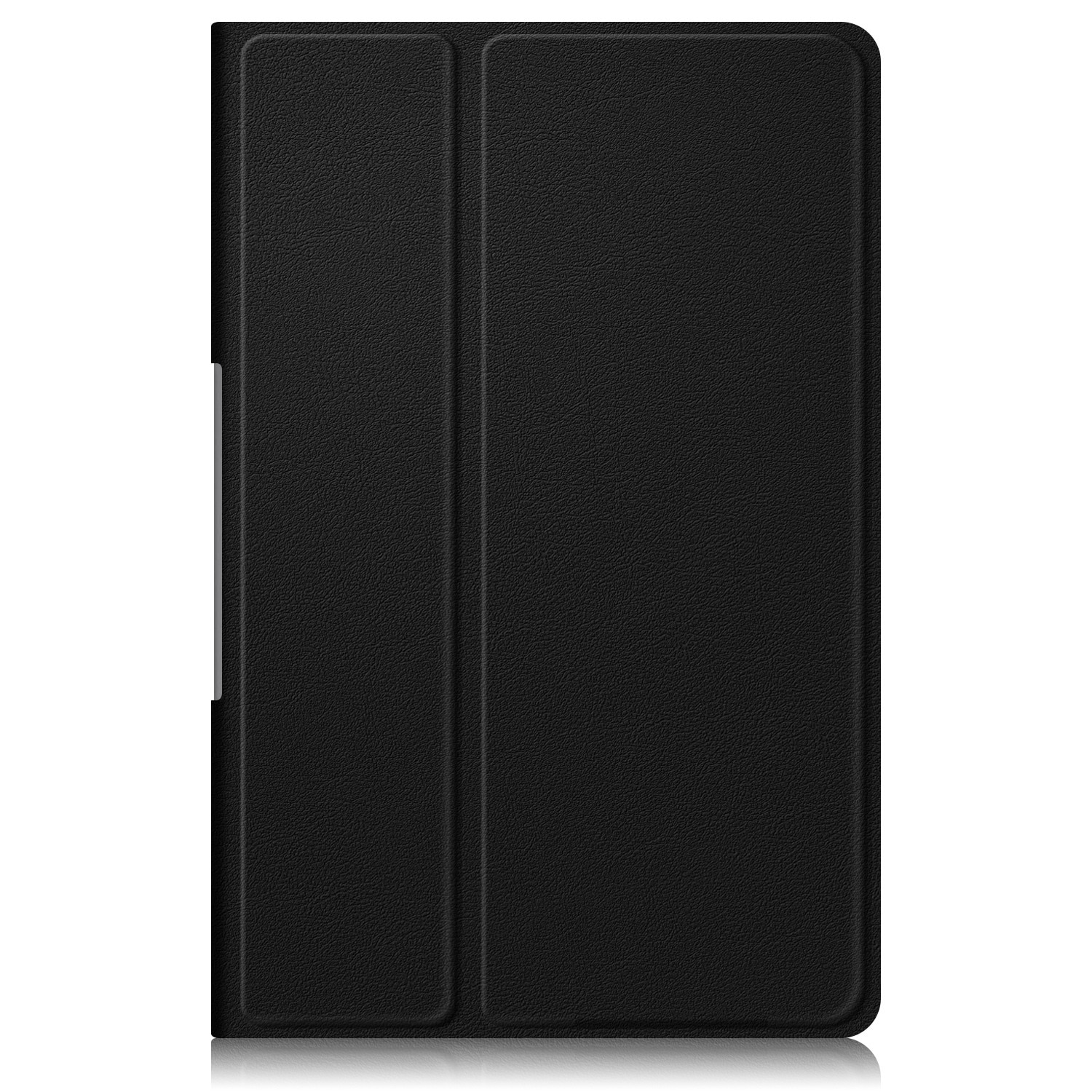 Husa tableta pentru Lenovo Tab Plus 11.5 TB351FU, piele ecologica, tip carte cu 3 plieri, inchidere magnetica, negru