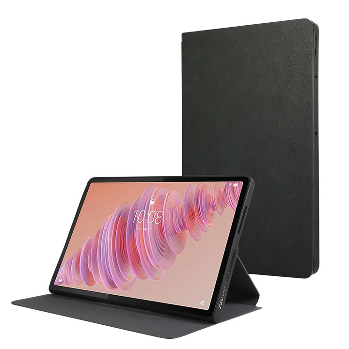 Husa tableta pentru Lenovo Tab Plus 11.5, piele PU, tip carte cu suport, protectie tableta, verde