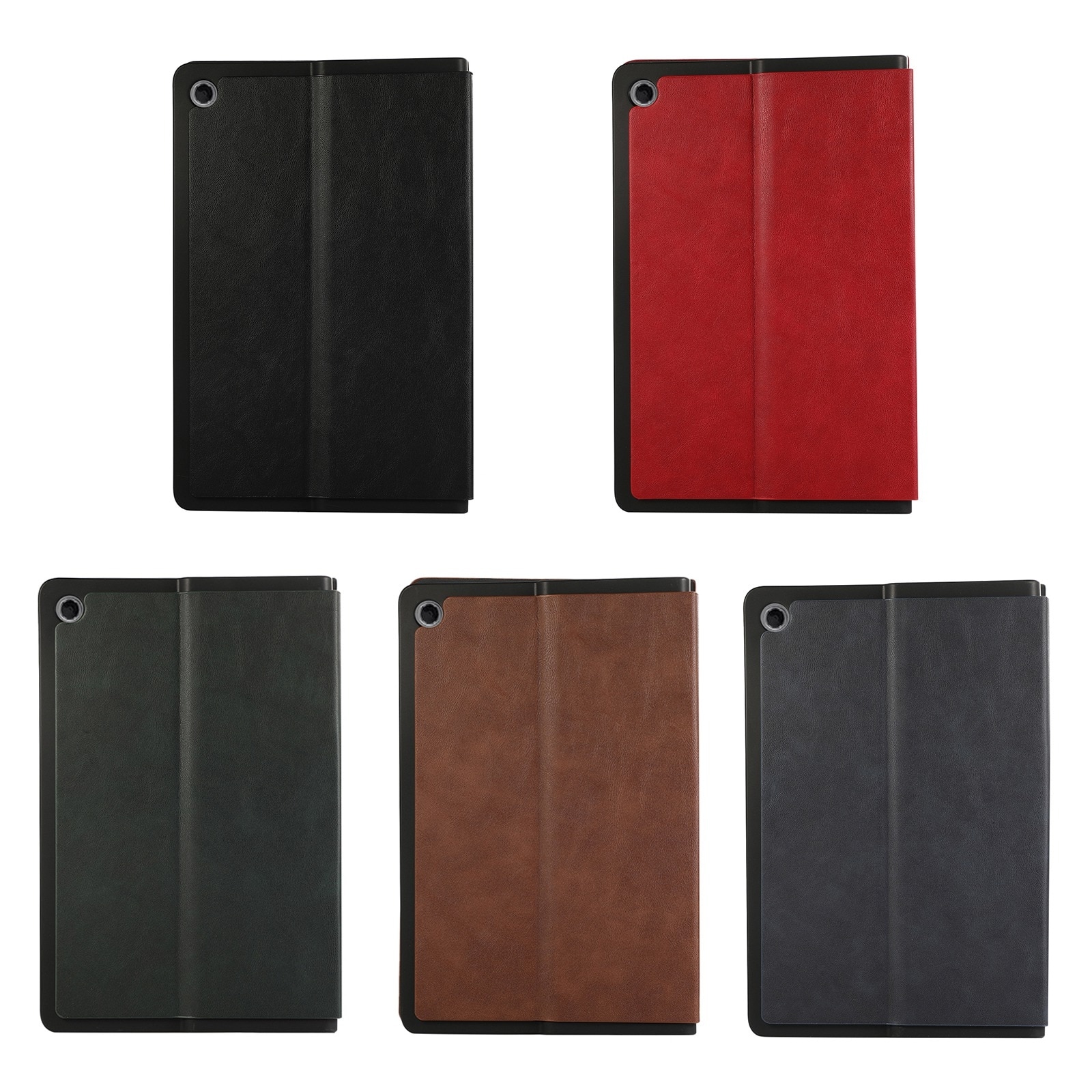 Husa tableta pentru Lenovo Tab Plus 11.5, piele PU, tip carte cu suport, inchidere magnetica, culoare maro