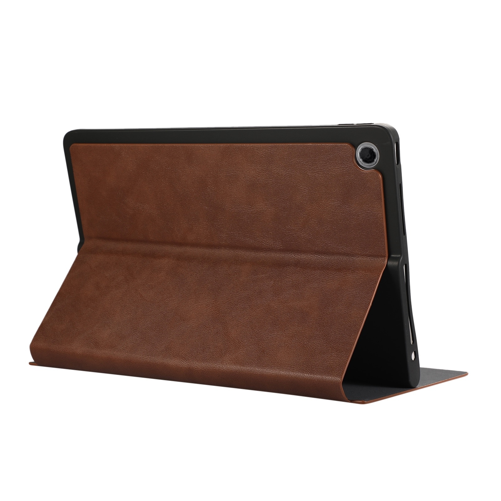 Husa tableta pentru Lenovo Tab Plus 11.5, piele PU, tip carte cu suport, inchidere magnetica, culoare maro