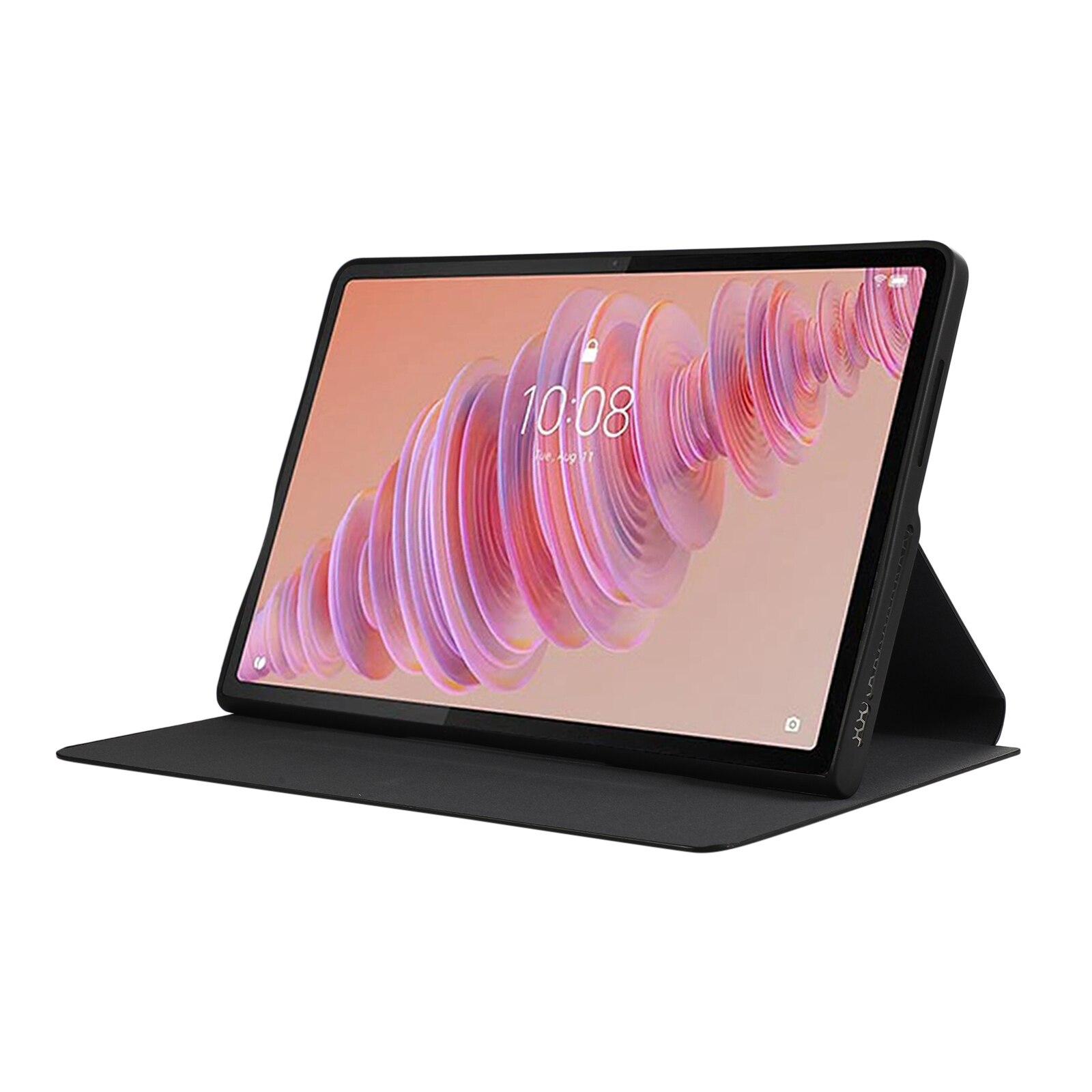 Husa tableta pentru Lenovo Tab Plus 11.5, protectie din piele PU, tip carte cu suport, inchidere magnetica, negru