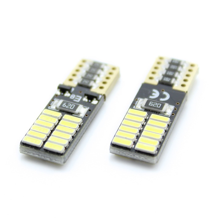 Комплект крушки 2 бр. MTR T10 12V 2W