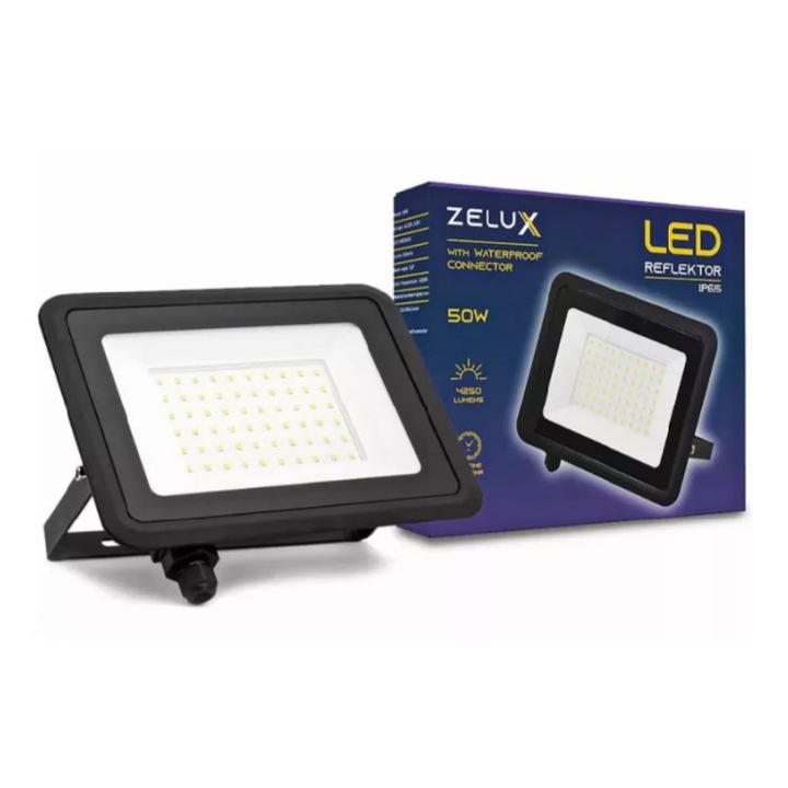 LED рефлектор Zelux 50W IP65 NW 4000K