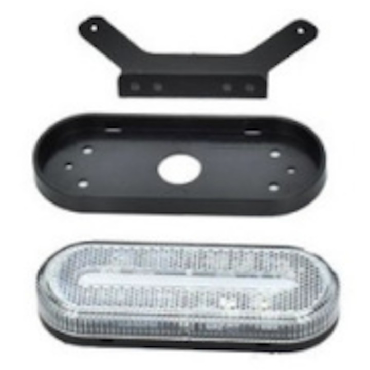 idealSTORE LED странична лампа, Напрежение 12-24V IP67 Одобрено от ЕС Дължина 12 x 4,5 x 1,8 см, БЯЛА