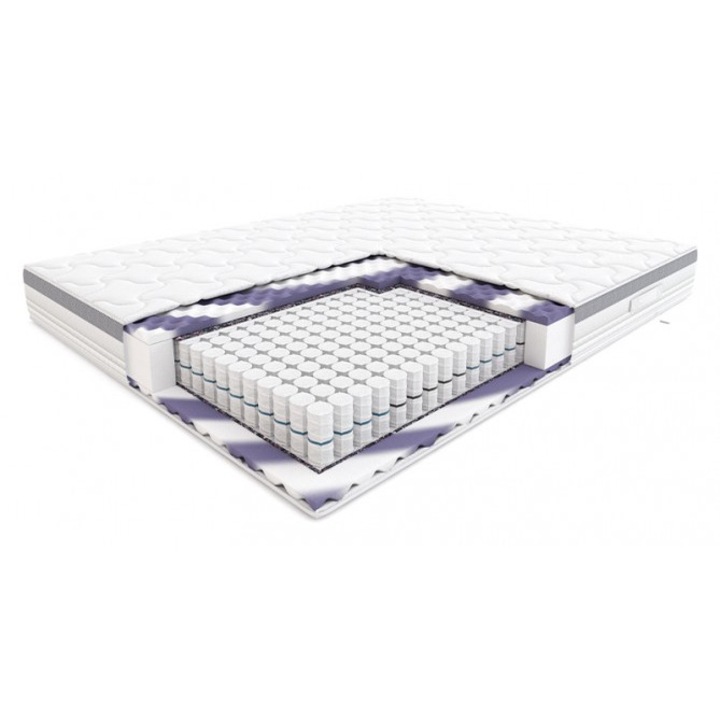 Saltea cu arcuri individuale Hilding Cha Cha Tencel 120x200 cm