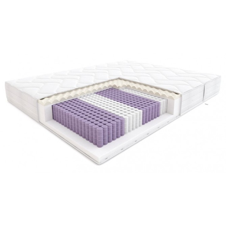 Saltea cu arcuri individuale Hilding Flamenco Tencel New 100x200 cm