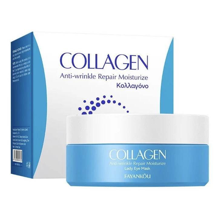 FAYANKOU kollagénes szemmaszk, 30 pár, intenzív hidratálás, ránctalanító