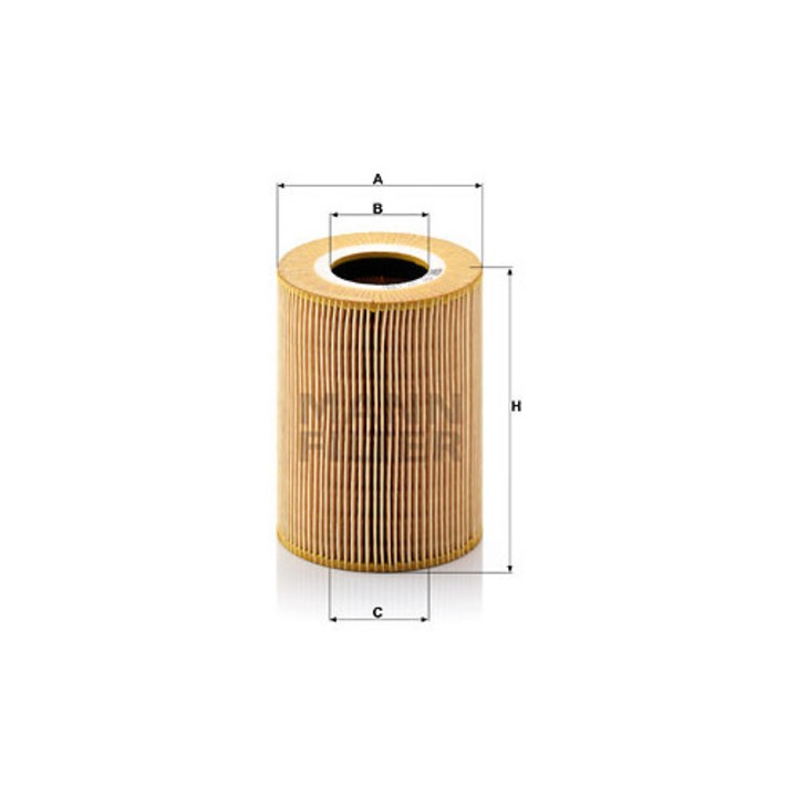 Olajszűrő MANN-FILTER HU 1381, 55x115x147mm, tömítéssel