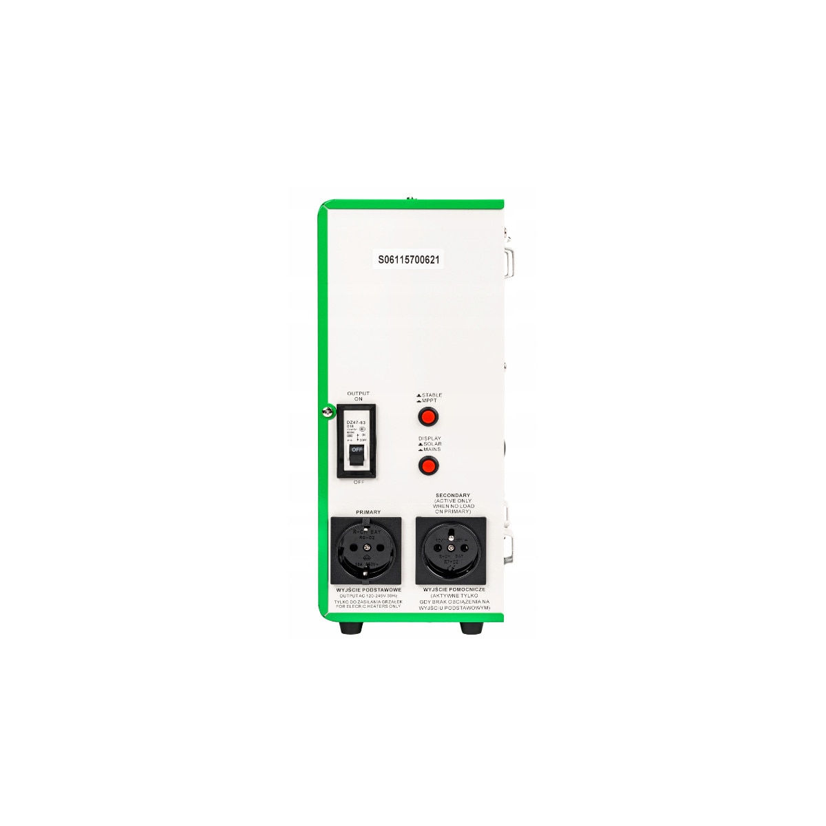 VOLT GREEN BOOST MPPT napelemes inverter - 3000ByPass - eMAG.hu