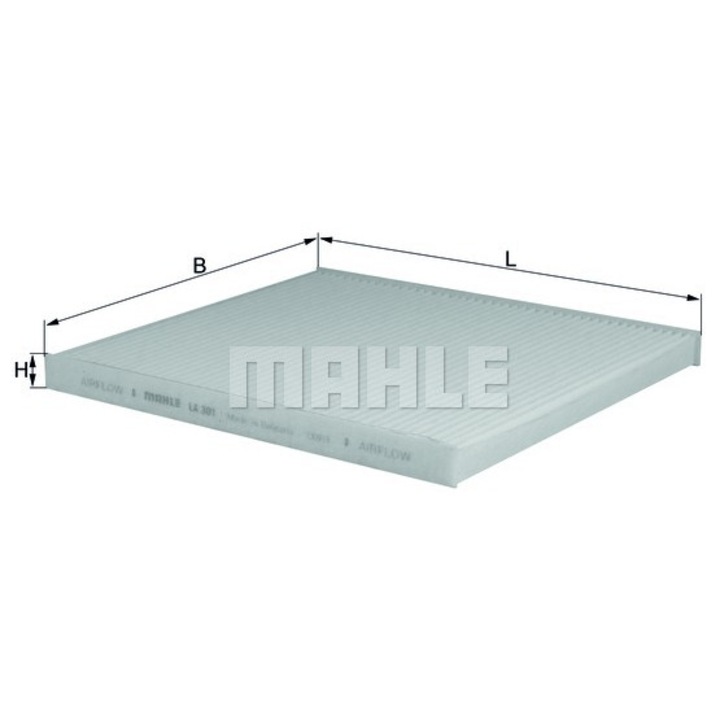 Филтър, вентилация на купето Mahle, LA 301