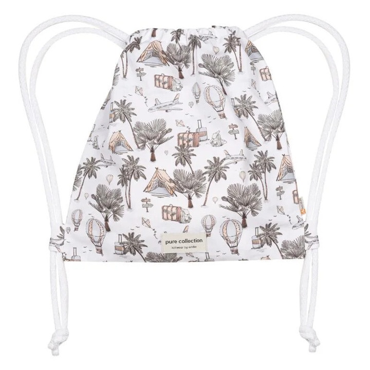 Ander gyerek hátizsák, pamut, 33x33cm, többszínű