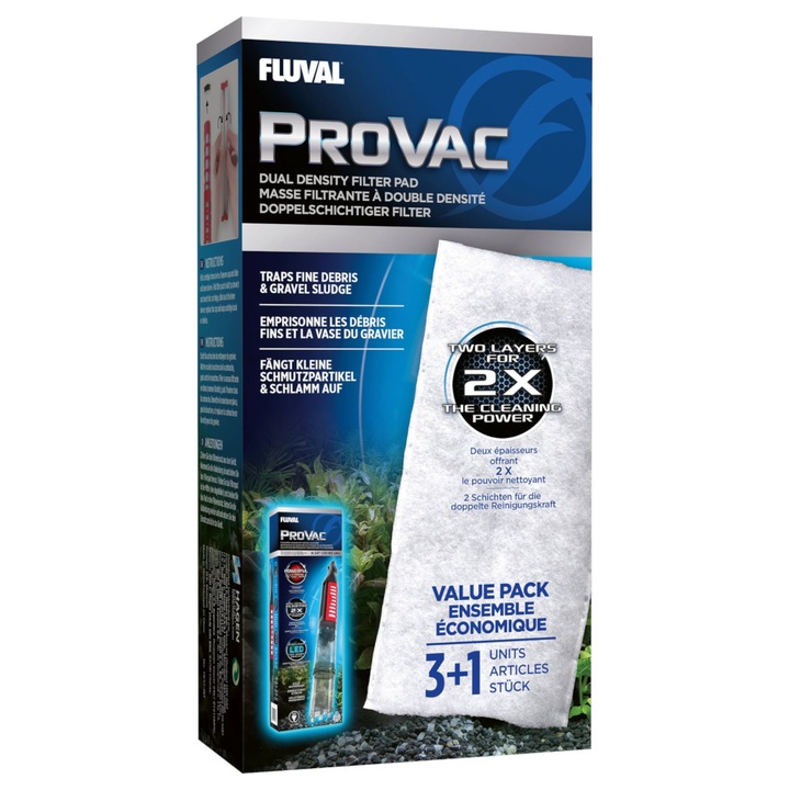 Material filtru Fluval ProVac set 4 piese