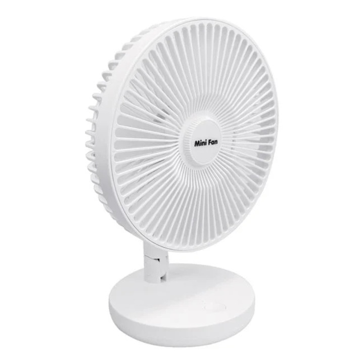 Ventilator Pliabil Alb cu 2 Nivele USB 4W