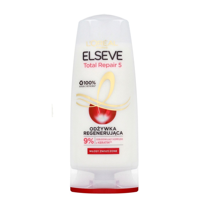 Balsam de par L'Oreal Paris Total Repair 5, regenerare intensa, 200 ml