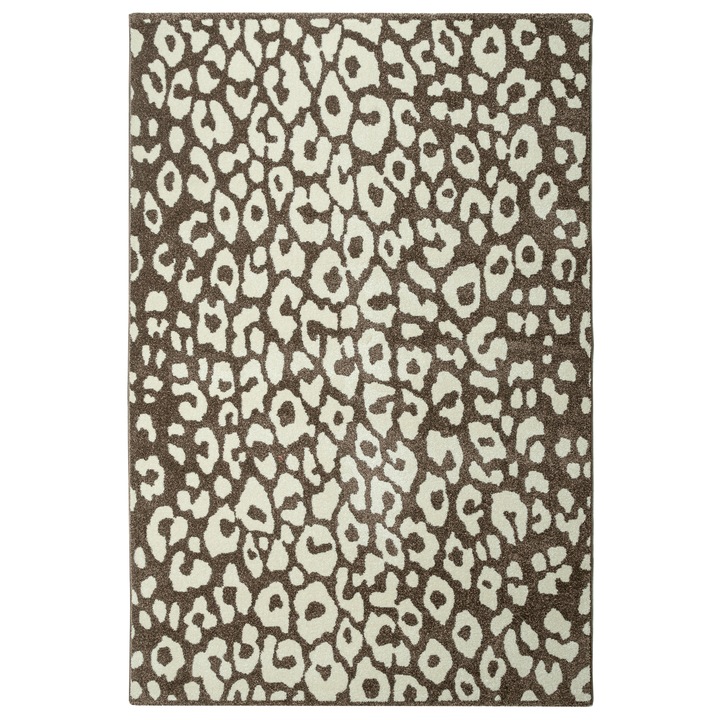 Covor Carpeta sintetic Colectia Matrix 5534-1-15022, Design Modern, Maro, dimensiuni 60 x 110 cm