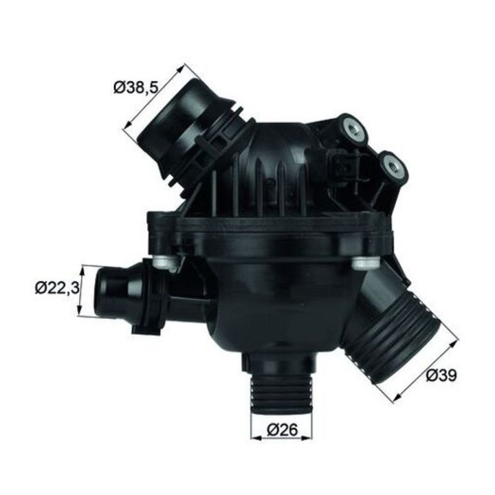MAHLE TM 14 autós termosztát 97, 97°C, 16,2x12,2x19,2cm