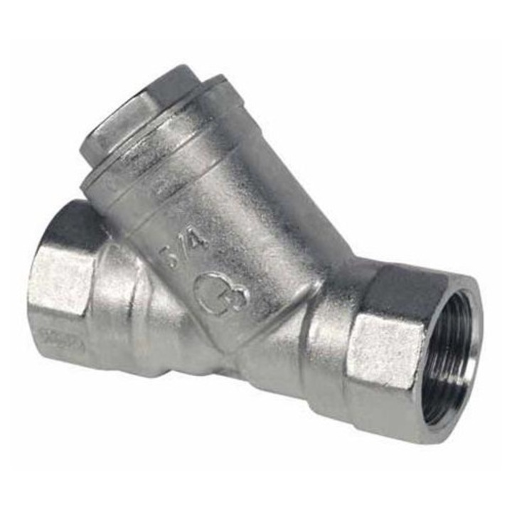 Ferde szűrő gázszereléshez, Diamond, 3/4", rozsdamentes acél, 38,2x80x16,3 mm