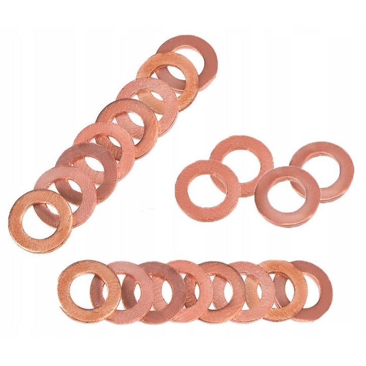 Set 20 bucati saibe din cupru 22x28x1,5mm, PHU DONOCIK