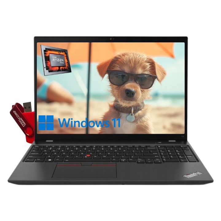 Laptop Lenovo ThinkPad T16 G2 Ryzen 7 PRO 32GB 1TB SSD 16" WUXGA IPS Windows 11