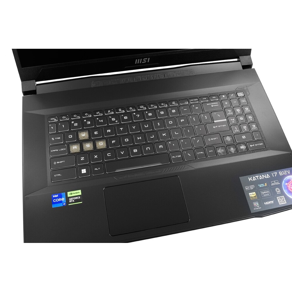 Xpl Process Gaming laptop MSI Katana 17 B13VFK-841XPL Processzor: Intel® Core™ i7 ...