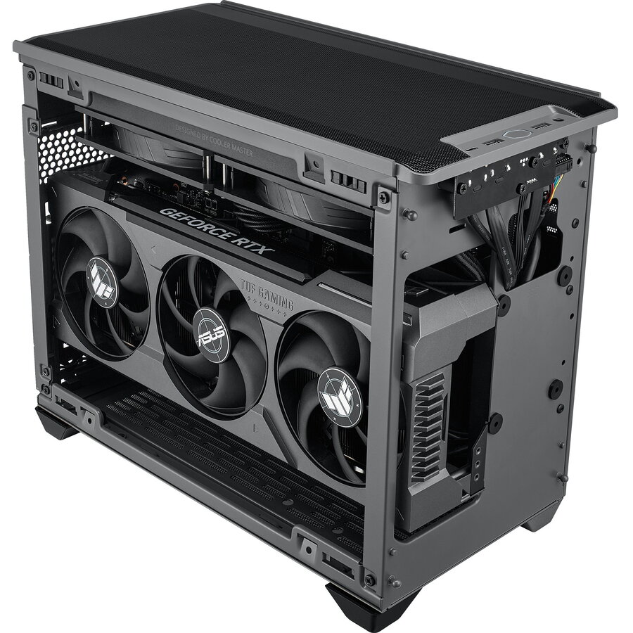 Carcasă computer Mini Tower, COOLER MASTER NR200P MAX V2, gri