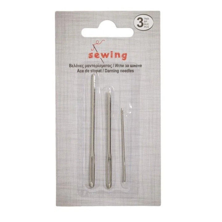 Ace de stopat, metalice, gamalie larga, 3buc, 3 marimi, 7cm, 6cm, 5cm