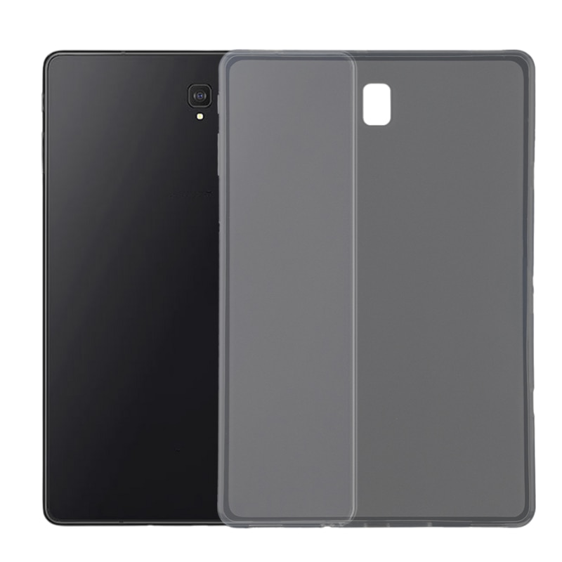 Husa tableta compatibila cu Samsung Galaxy Tab S4 10.5 T830, TPU grosime 0.75mm, cu exterior lucios si interior mat, protectie moale