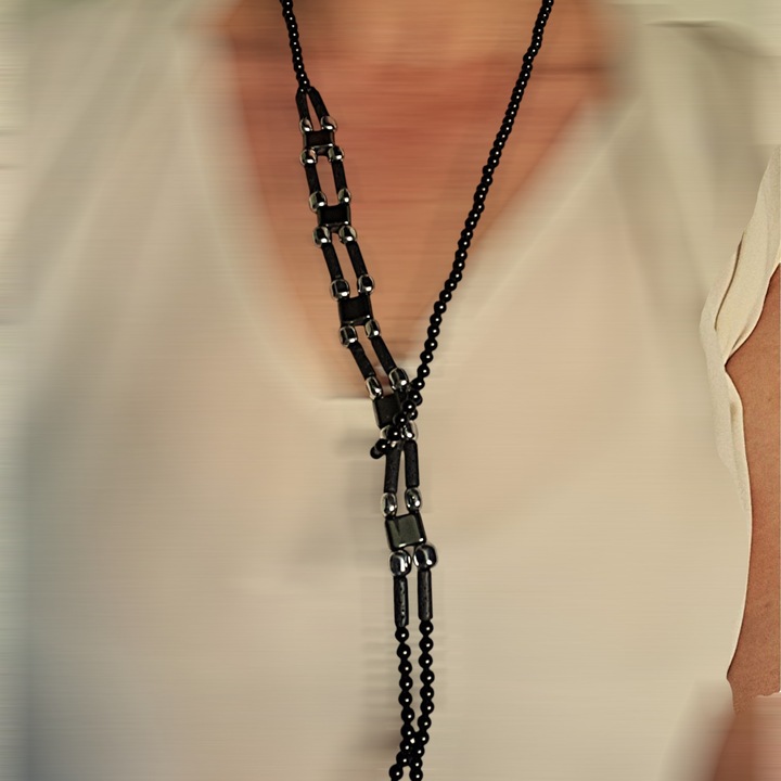 Colier pietre semipretioase creatie proprie, handmade