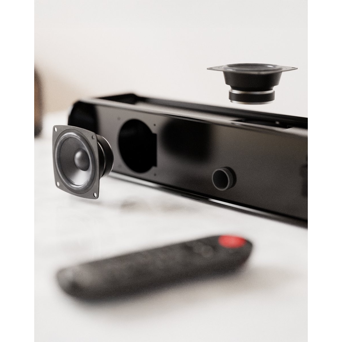 Soundbar Majority, Naga 60, 2.1, Bluetooth, PC, Wireless, AUX, 120 W, negru