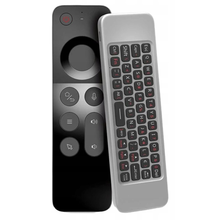 Универсално дистанционно управление за телевизор, компютър, лаптоп, x-remote, Air Mouse W3, Qwerty, Magic, USB-C, Agrint