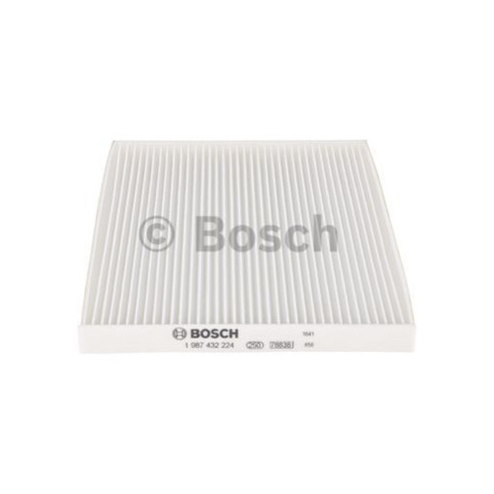 Bosch utastér szellőzőszűrő, 238x187x18,5 mm